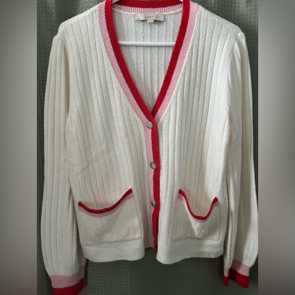 LOFT Women’s Minimal Lined Sweater (XL)